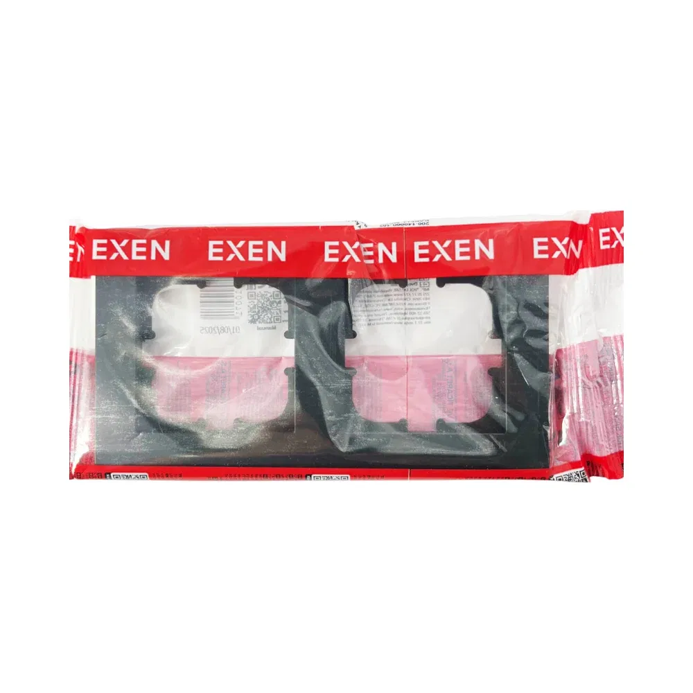 Exen Karel İkili Yatay Çerçeve Siyah - 2