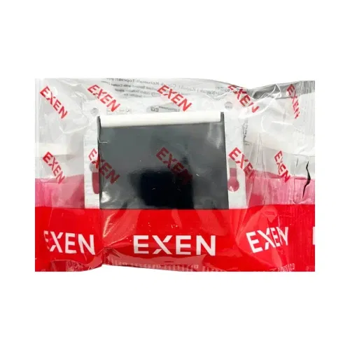 Exen Kapaklı Ç.K.Topraklı Priz Mekanizma Beyaz (Çerçeve Hariç) - 4