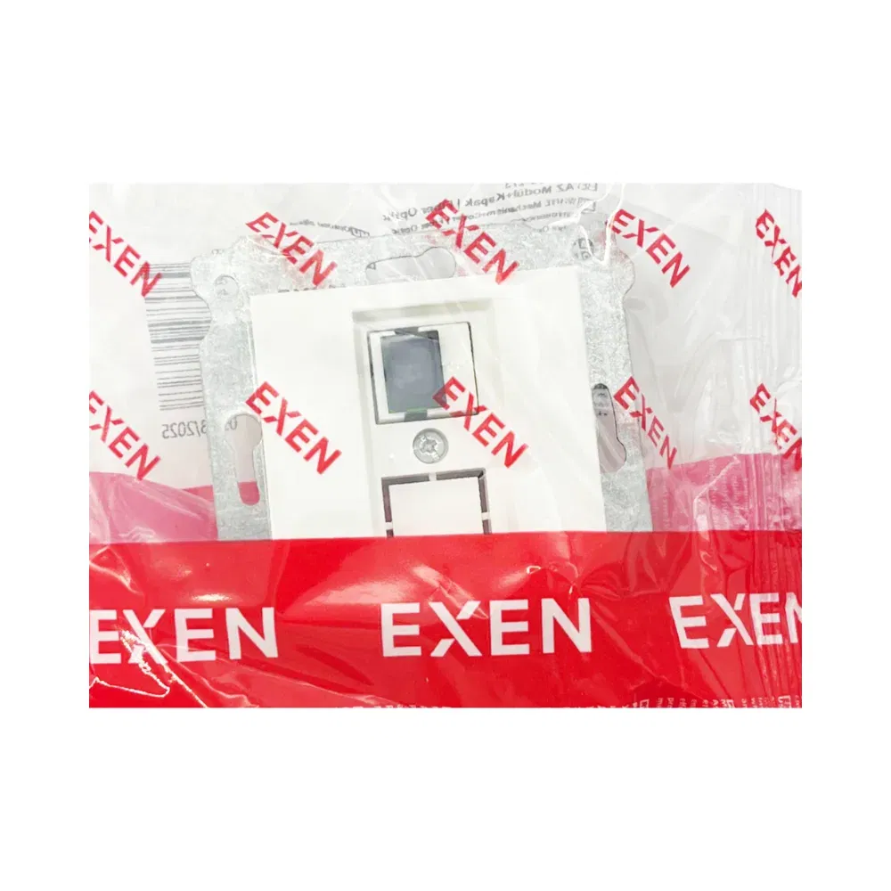 Exen Karell Fiber Optik Mekanizma Beyaz (Çerçeve Hariç) - 3
