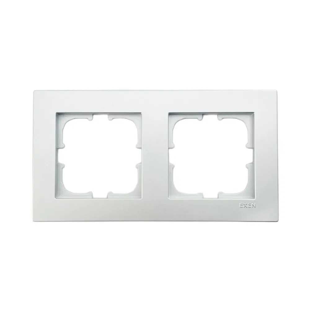 Exen Karell İkili Yatay Çerçeve Gümüş - 1