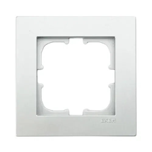 Exen Karell Tekli Çerçeve Gümüş - 1