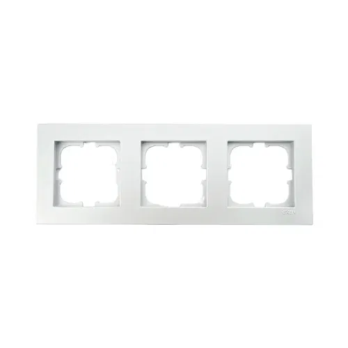 Exen Karell Üçlü Yatay Çerçeve Gümüş - 1