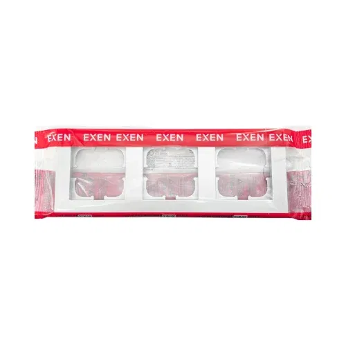 Exen Karell Üçlü Yatay Çerçeve Gümüş - 2