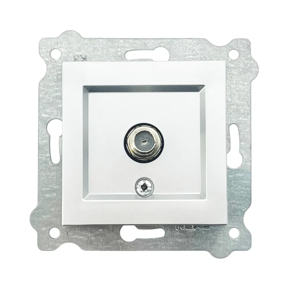 Exen Karell Uydu Prizi F Kon.Sonlu Mekanizma Gümüş (Çerçeve Hariç) - 1