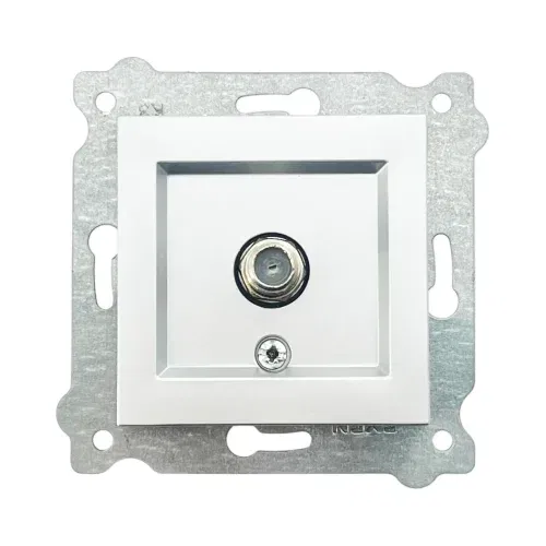 Exen Karell Uydu Prizi F Kon.Sonlu Mekanizma Gümüş (Çerçeve Hariç) - 1