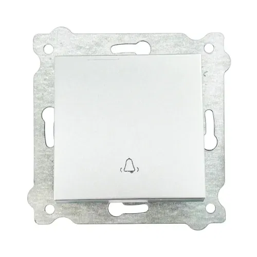 Exen Karell Zil Anahtarı Mekanizma Gümüş (Çerçeve Hariç) - 1