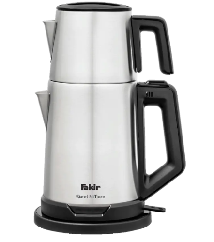 Fakir Steel N More Çay Makinesi (İnox) - Fakir