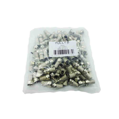 RG6 F Konnektör Eko (100'lü Paket) - Fully