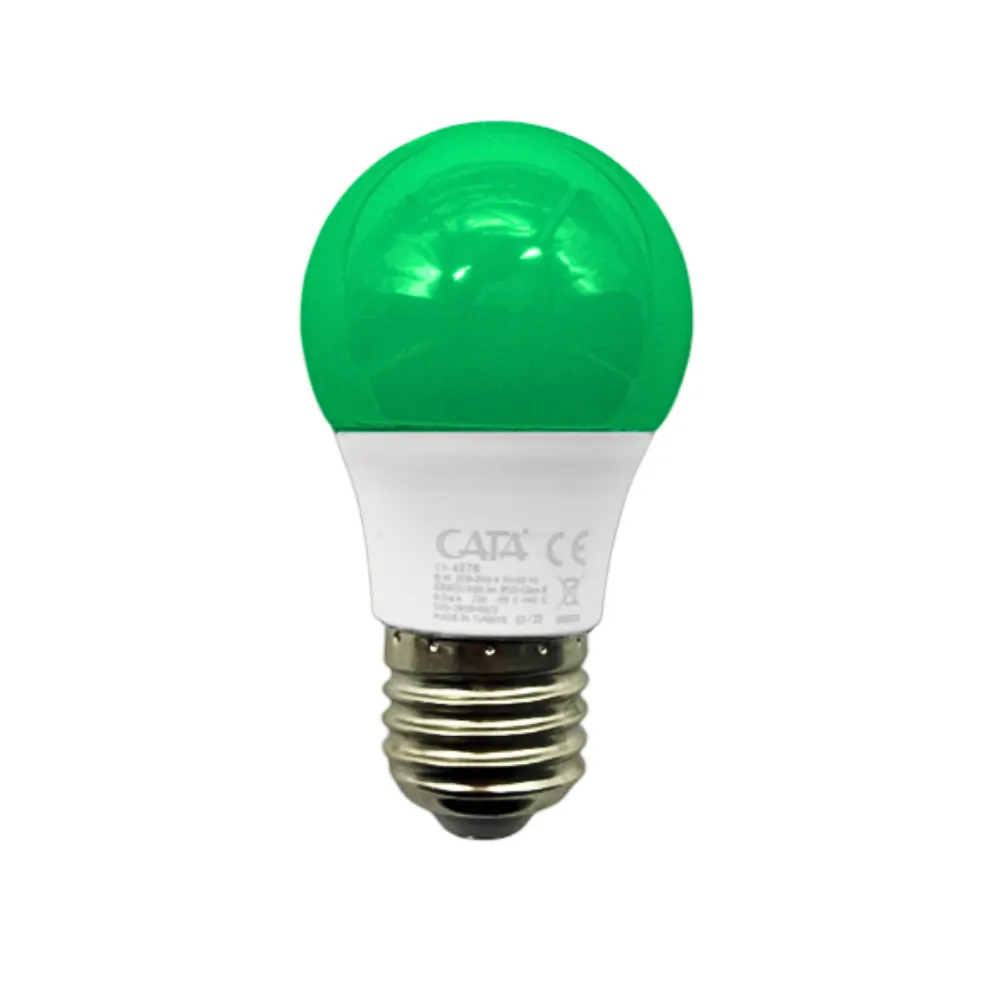 Cata 6W Renkli Led Ampul E27 Duy (Yeşil) CT-4276Y - 1