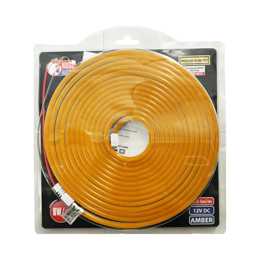 Horoz 12V Dış Mekan Neon Led-5m (Amber) - 3