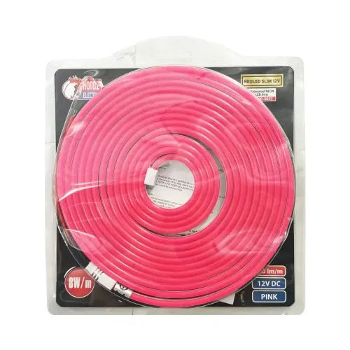 Horoz 12V Dış Mekan Neon Led-5m (Pembe) - 3