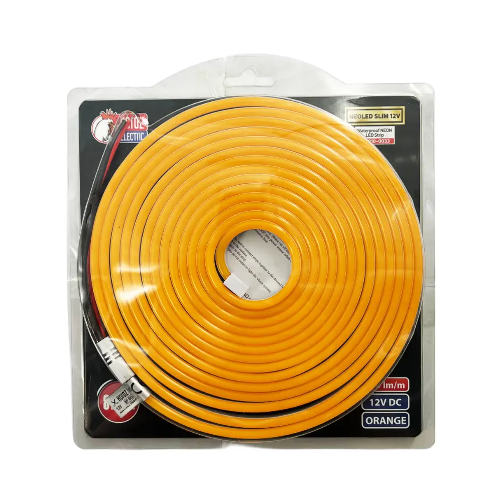 Horoz 12V Dış Mekan Neon Led-5m (Turuncu) - 3