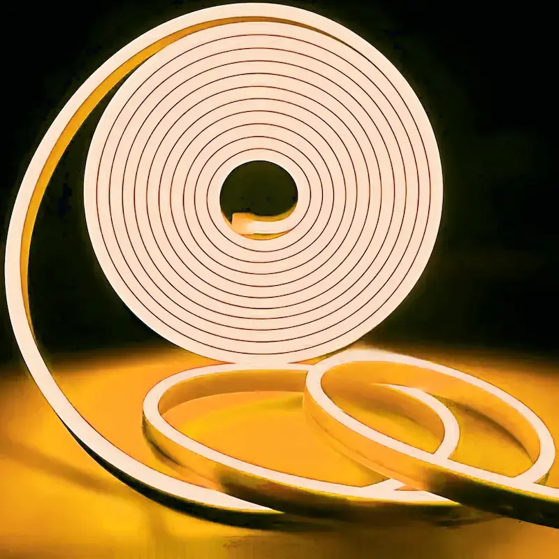 Horoz 12V Dış Mekan Neon Led-5m (Turuncu) - 1