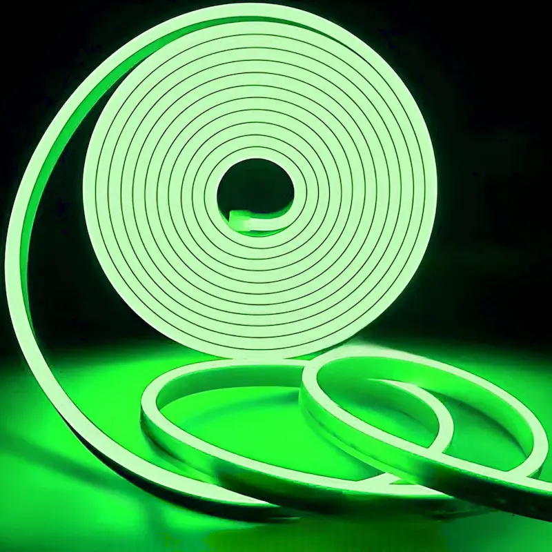 Horoz 12V Dış Mekan Neon Led-5m (Yeşil) - 1