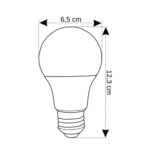 Horoz 15W Led Ampul E27 Duy 2700K - 3