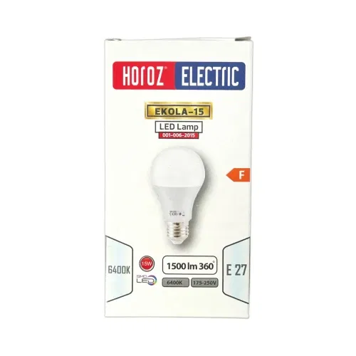 Horoz 15W Led Ampul E27 Duy Beyaz 6500K - 3