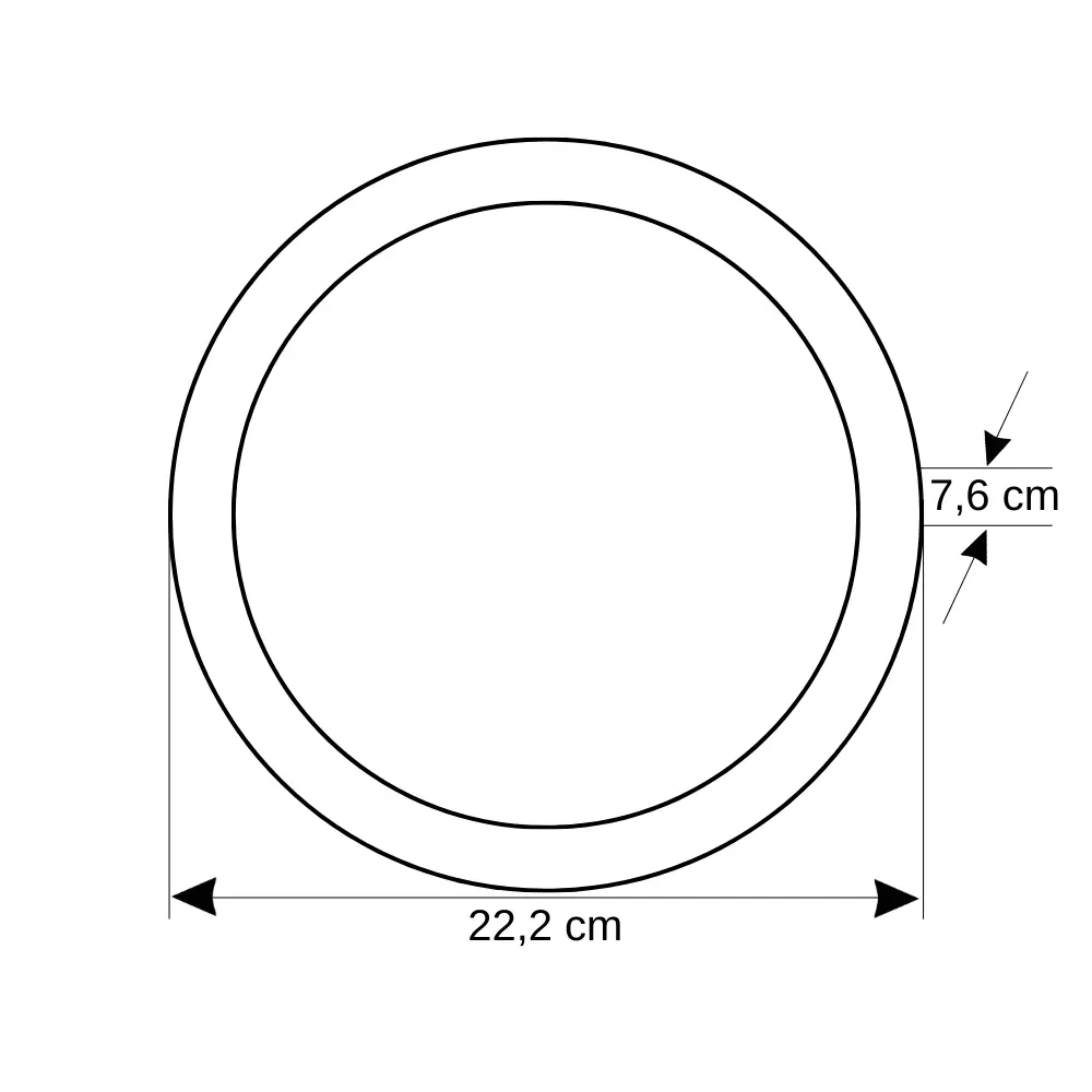 Horoz 20W Artos Sıva Üstü Beyaz Kasa Led Armatür 6400K Ip65(Beyaz) - 4