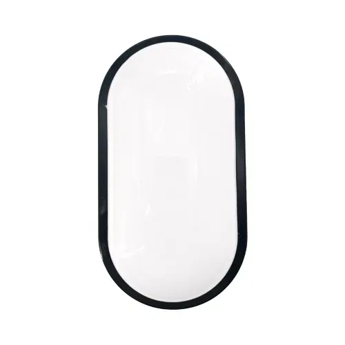 Horoz 20W Aydos Sıva Üstü Elips Siyah Kasa Led Armatür 6400K Ip65 (Beyaz) - 2