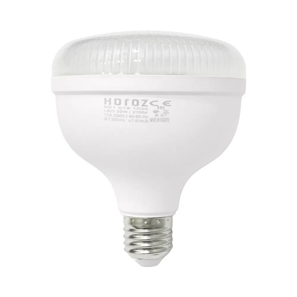 Horoz 30W Torch Kristal Camlı T-Bulb Led Ampul E27 Duy 6500K (Beyaz) - 1