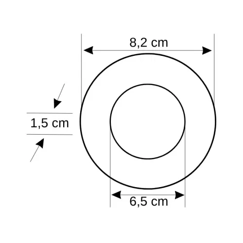 Horoz 3W Sıvaaltı Panel Led Armatür 6500K (Beyaz) - 3