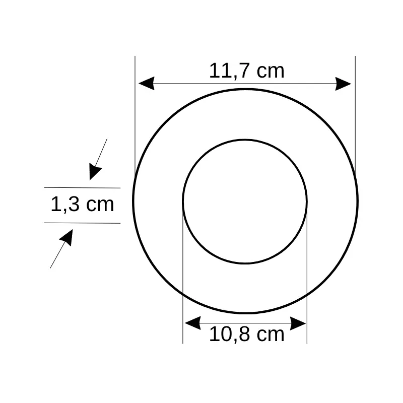 Horoz 6W Sıvaaltı Panel Led Armatür 2700K (Günışığı) - 4