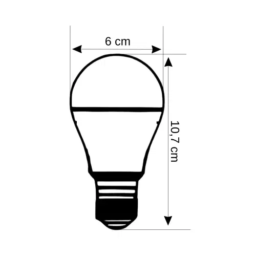 Horoz 9W Led Ampul E-27 Duy 2700K (Günışığı) - 3