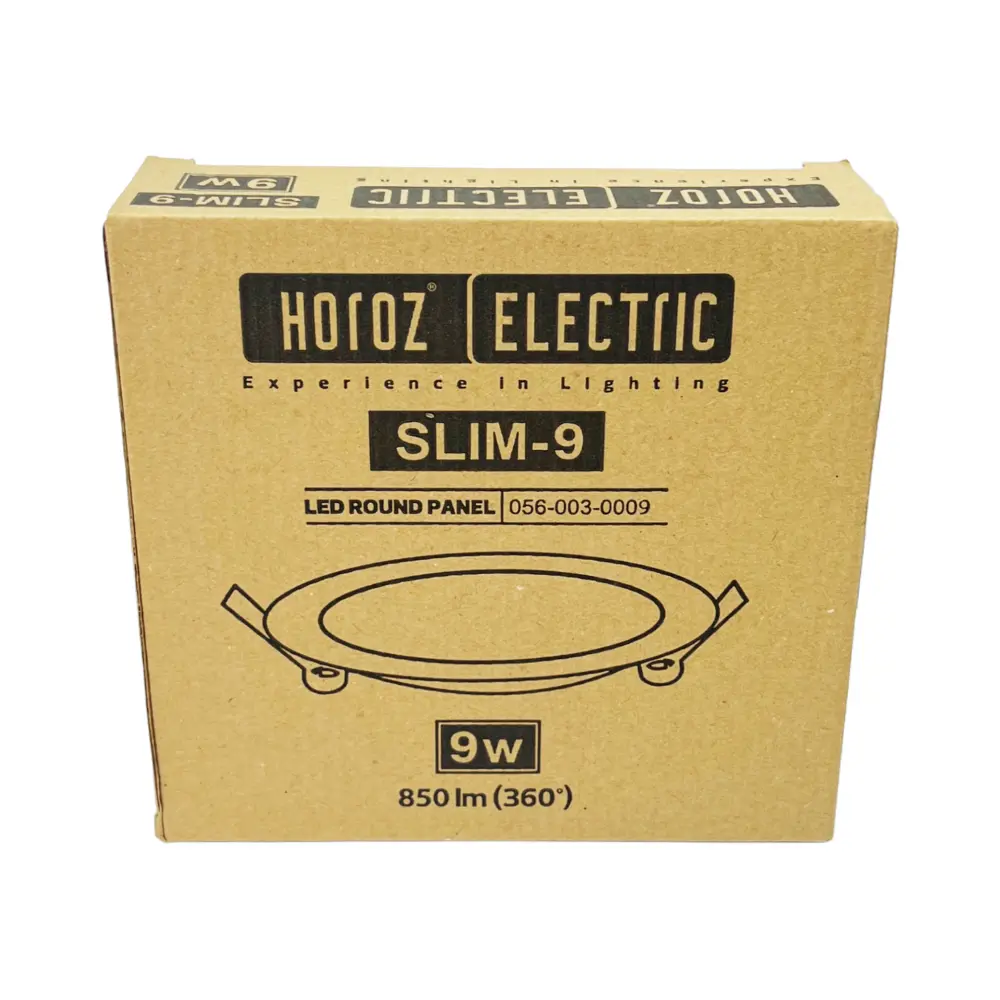 Horoz 9W Sıvaaltı Panel Led Armatür 6500K (Beyaz) - 4