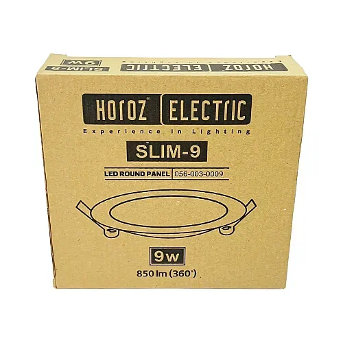 Horoz 9W Sıvaaltı Panel Led Armatür 6500K (Beyaz) - 4