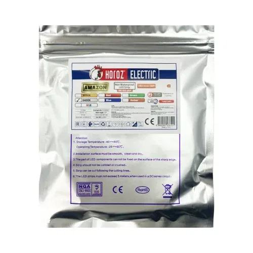 Horoz Amazon 60 Ledli 40x40 İç Mekan Şerit Led-5m (Beyaz) - 2