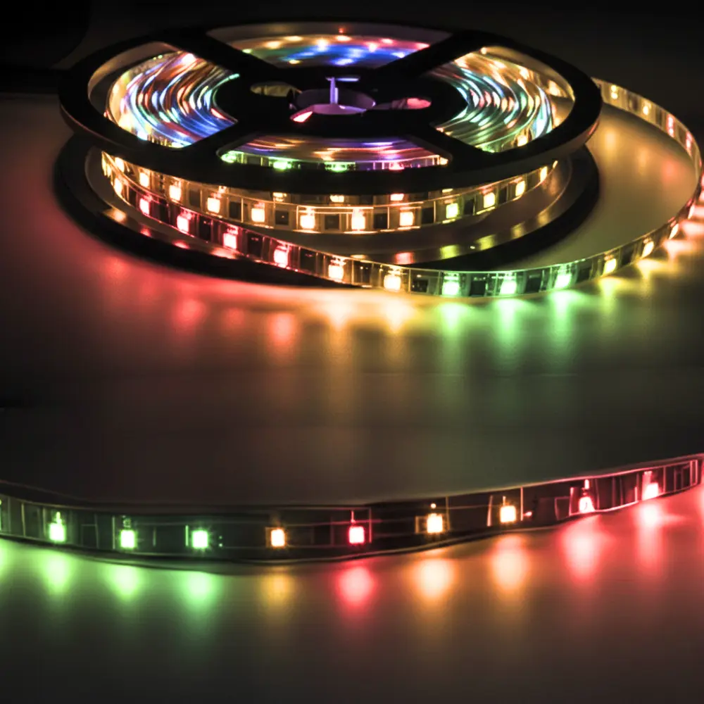 Horoz Amazon 60 Ledli 40x40 İç Mekan Şerit Led-5m (Rgb) - 1