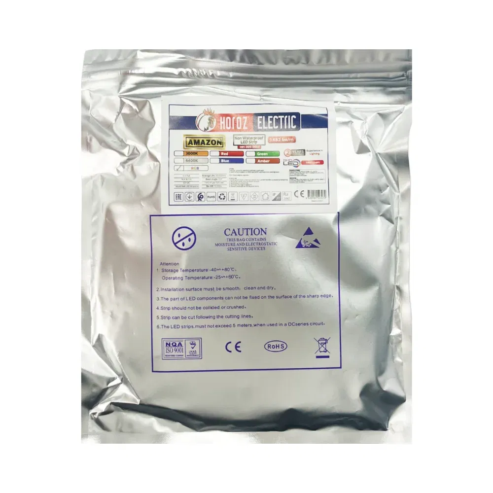 Horoz Amazon 60 Ledli 40x40 İç Mekan Şerit Led-5m (Rgb) - 2