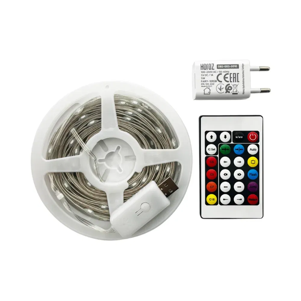 Horoz Fairy Şerit led Smart Kit 5W Waterproof 10m Rgb 5w - 2