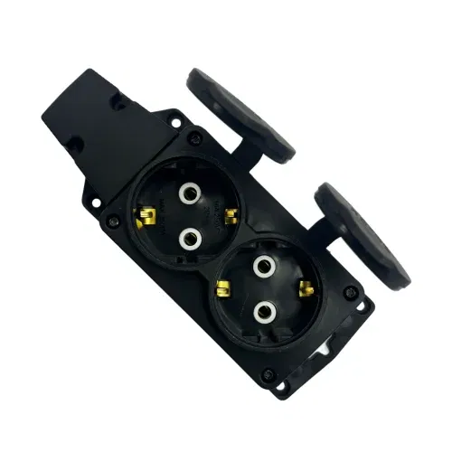 Horoz Monofaze Kauçuk 2'li Grup Priz - 2