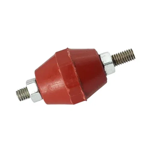 Hüner M6 30mm Mini Fıçı İzolatör (2 Tarafı Civatalı) - 1