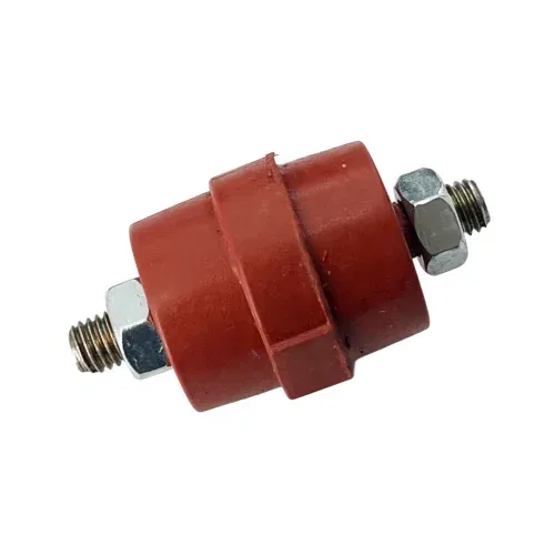 Hüner M8 35mm Orta Boy Fıçı İzolatör (2 Tarafı Civatalı) - 1