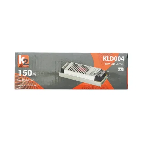 K2 12,5A İç Mekan Süper Slim Led Trafosu 12V 150W KLD004 - 4