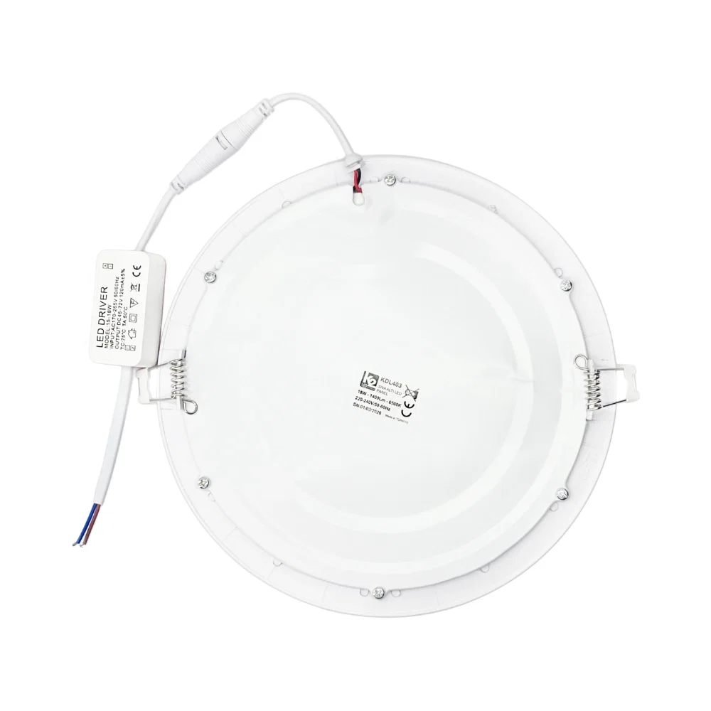 K2 18W Sıvaaltı Panel Led Armatür 6500K (Beyaz) - 2