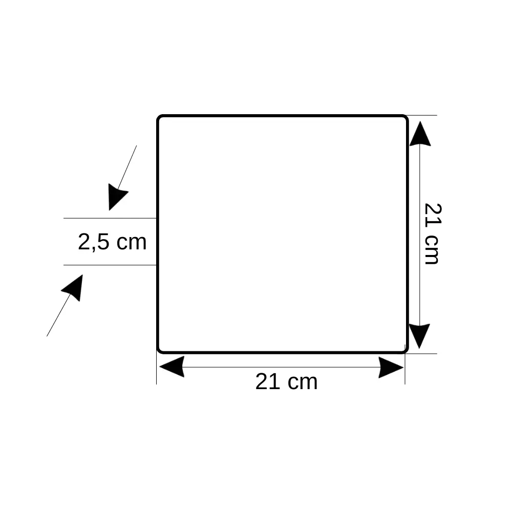 K2 18W Sıvaüstü Kare Panel Led Armatür 6500K (Beyaz) - 3