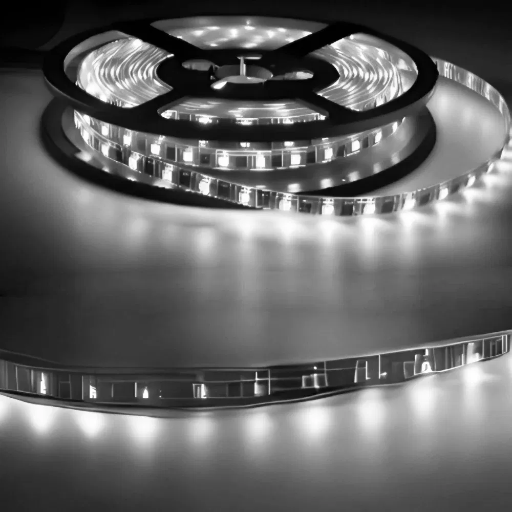 K2 240 Ledli İç Mekan Silikonsuz Şerit Led-5m (Beyaz) - 1