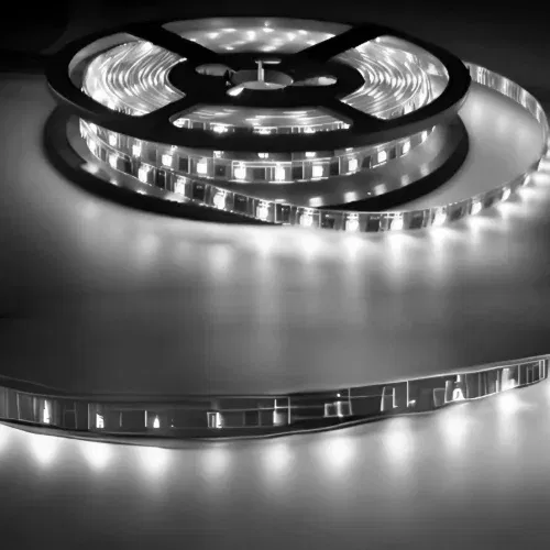 K2 240 Ledli İç Mekan Silikonsuz Şerit Led-5m (Beyaz) - 1