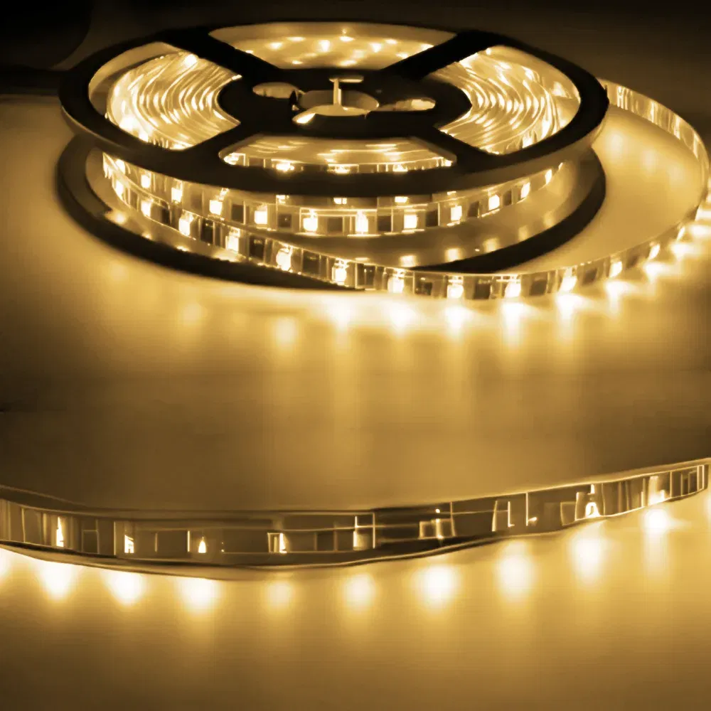 K2 240 Ledli İç Mekan Silikonsuz Şerit Led-5m (Günışığı) - 1