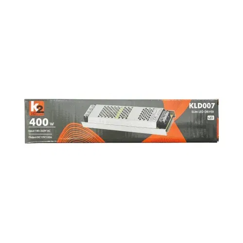 K2 33A İç Mekan Süper Slim Led Trafosu 12V 400W KLD007 - 4