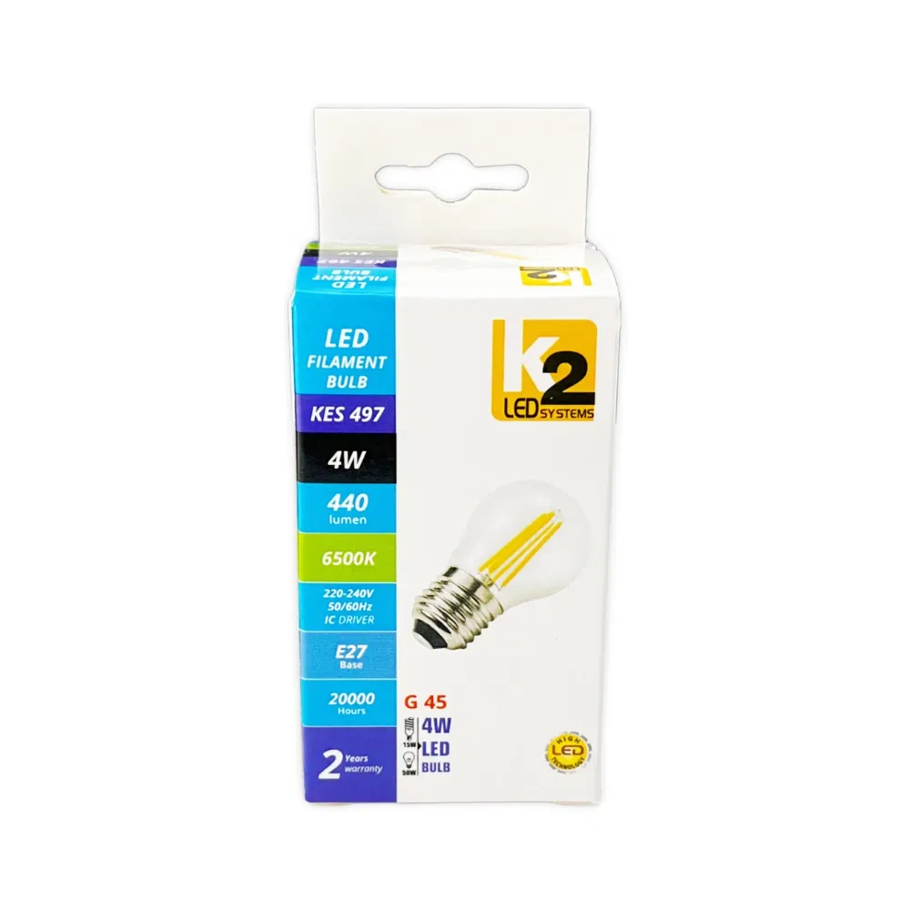 K2 4W Edison Led Ampul Günışığı KES497 - 3