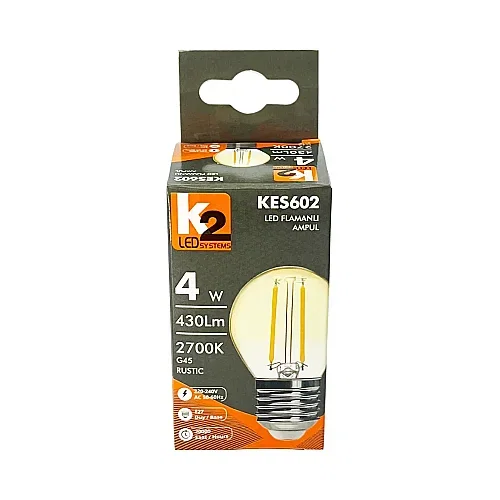 K2 4W Edison Led Ampul Günışığı KES602 - 3