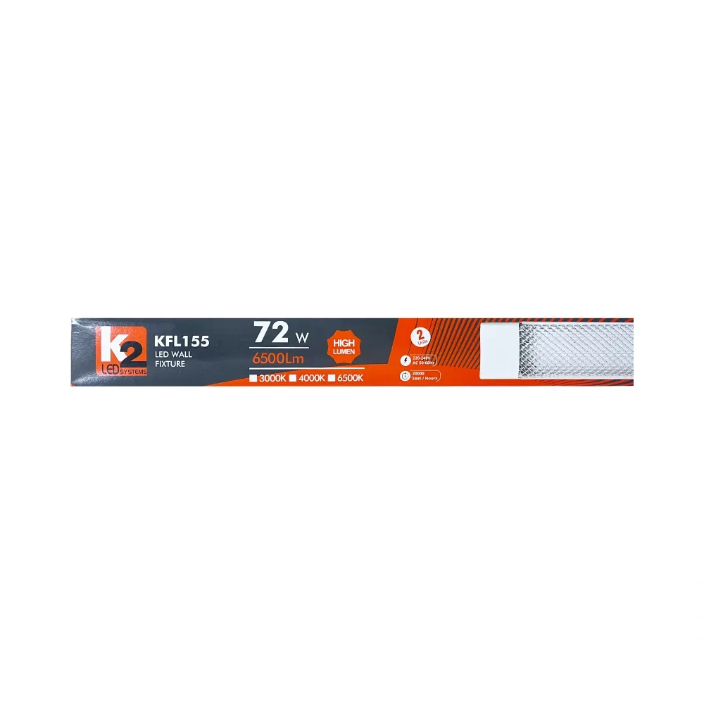 K2 72W Kristal Led Bant Armatürü 120cm (Beyaz) - 3