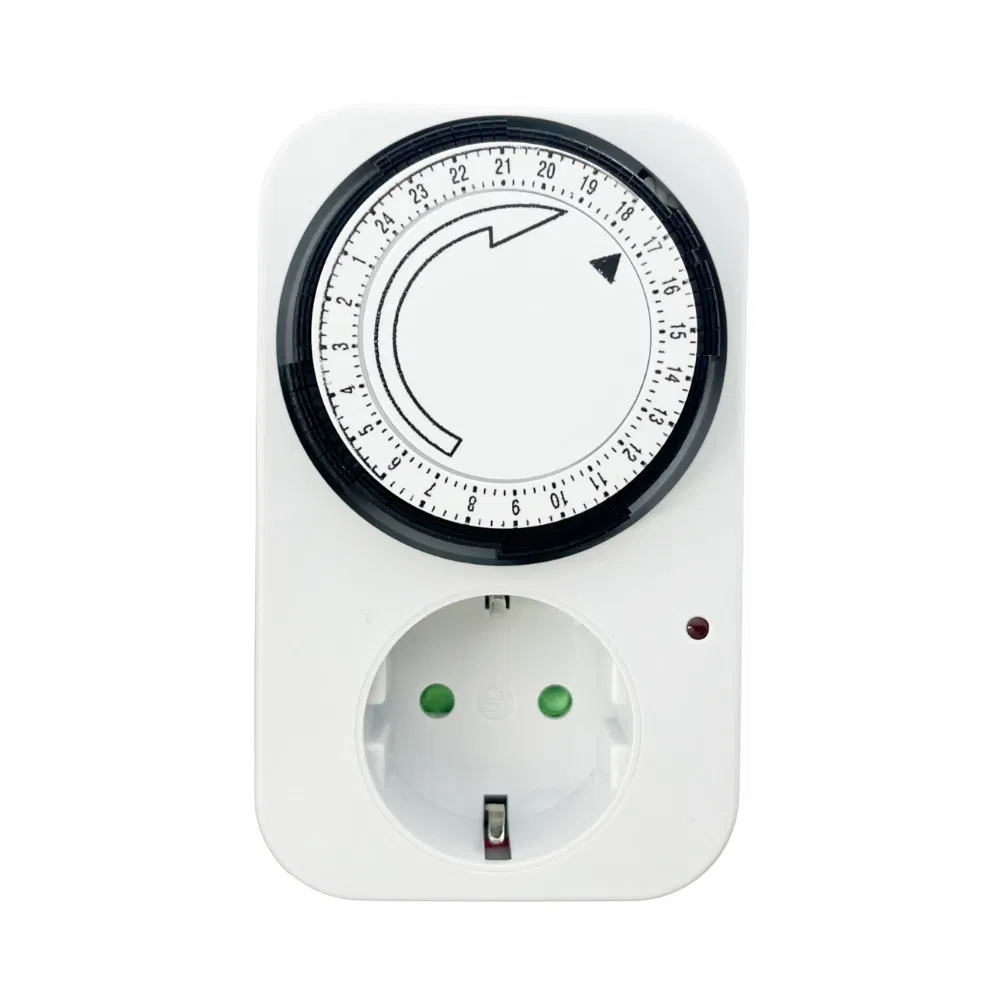 K2 Priz Tipi Timer Mekanik Zaman Saati KT287A - 2