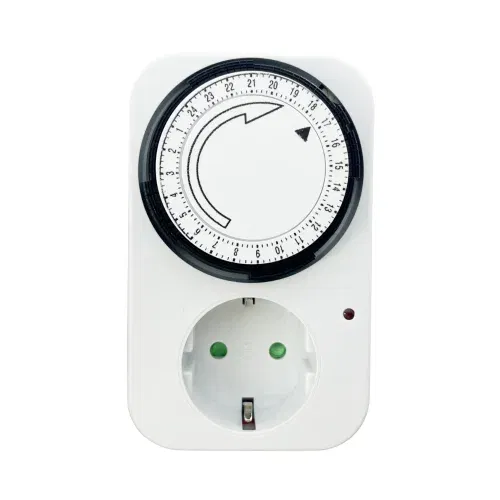 K2 Priz Tipi Timer Mekanik Zaman Saati KT287A - 2