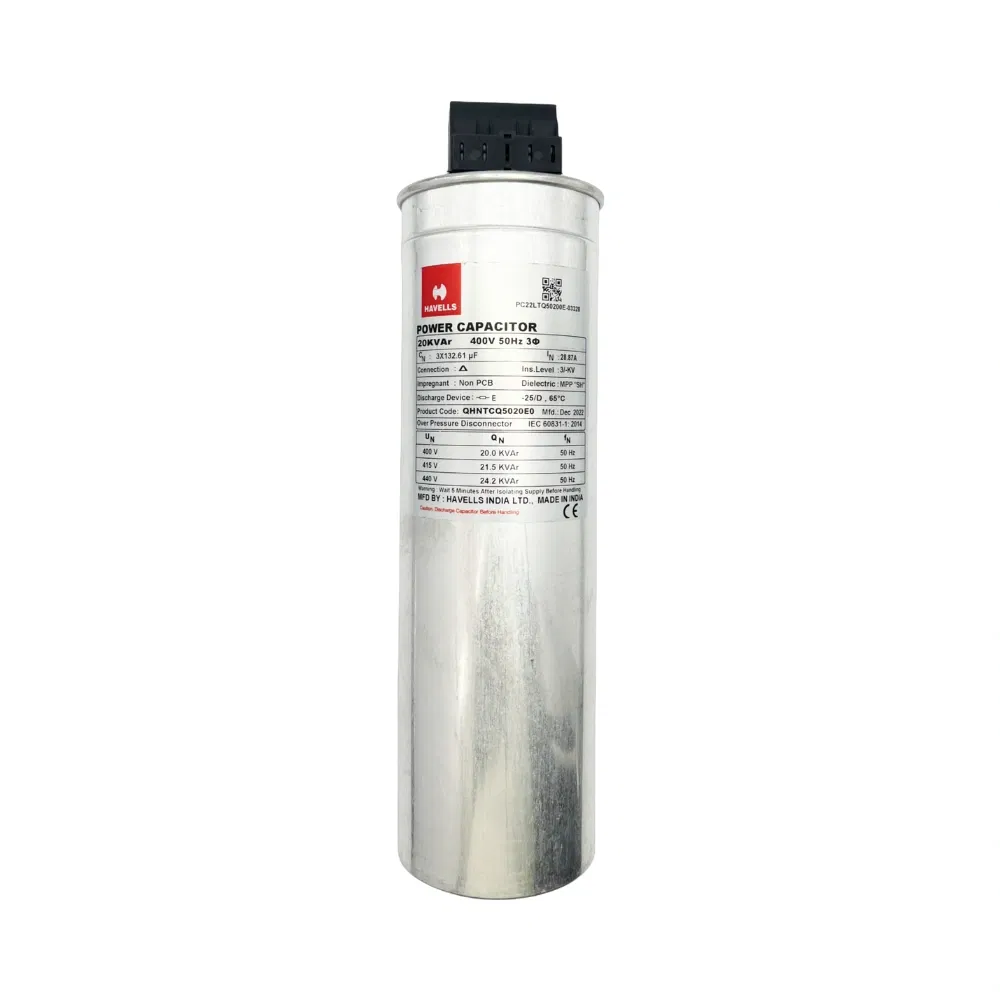 Havells 20 kVAr 400V Silindir Tip Güç Kondansatörü - 1