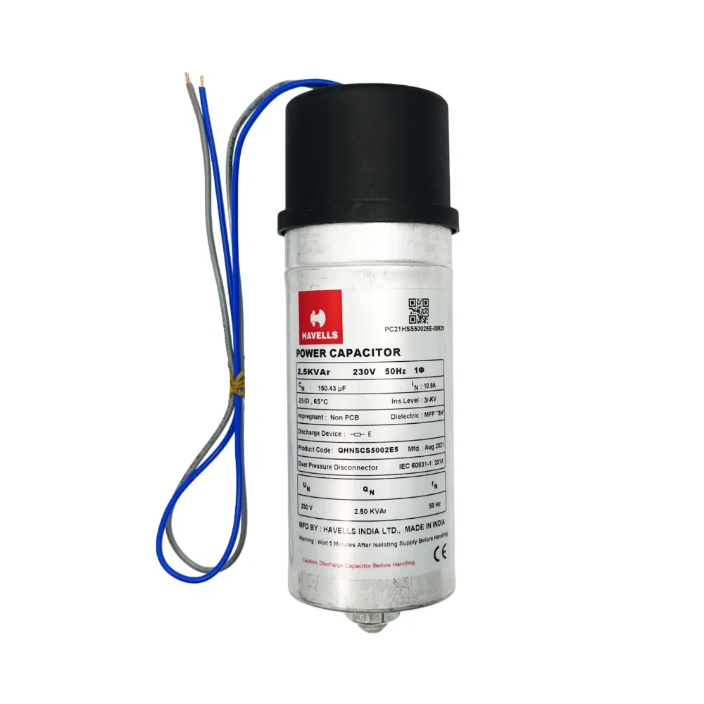 Havells 2,5 kVAr 230V Silindir Tip Güç Kondansatörü - 1
