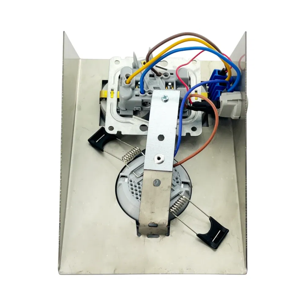 Erva İnox Tezgah Altı 2'li Priz ve Spot Armatür 6500K (Beyaz) - 3